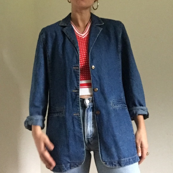 Tailored Vintage Jean Jacket - Picture 5 of 5